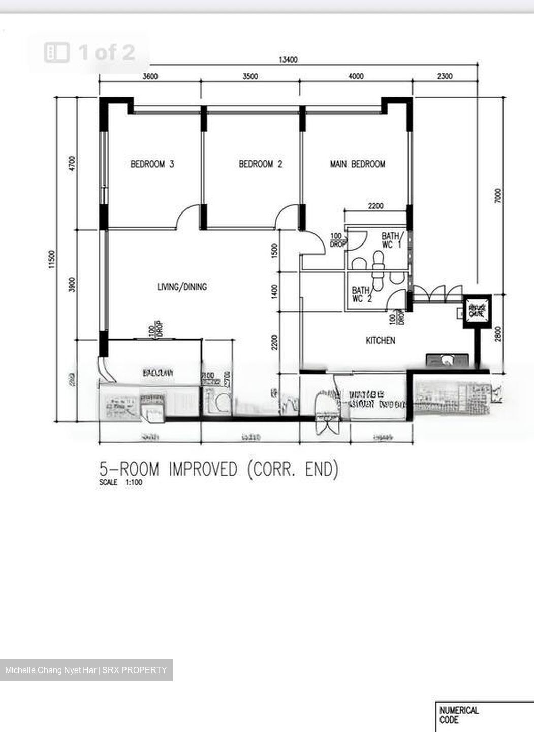 Blk 798 Yishun Ring Road (Yishun), HDB 5 Rooms #510250781
